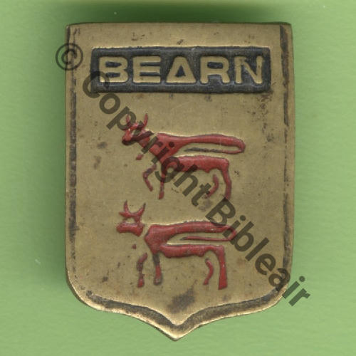 A1067 1946 A1067NH GTA.1.34 BEARN  SM Bol Dos lisse irreg 21x28mm Src.Y.GENTY 33Eur(x3) 